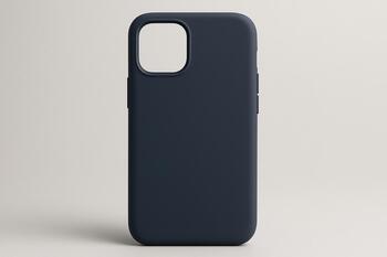 Soft matte silicone phone case